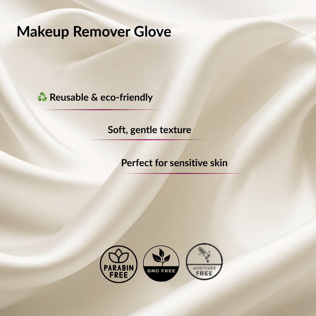 Silver Glove - Deep Cleansing Microfiber Glove with Silver Ions, Eco-Friendly